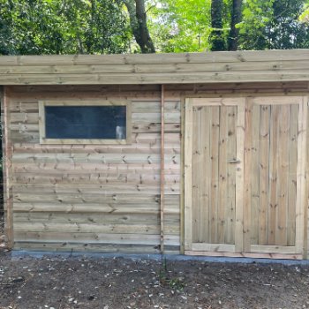 Abri de jardin en bois Toit Terrasse